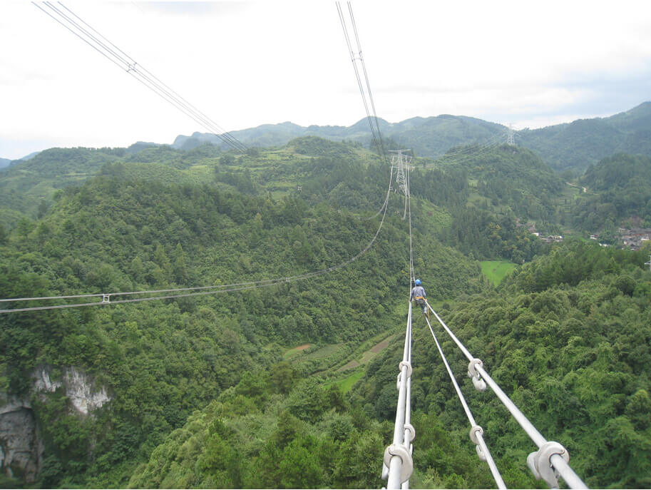 輸電線路導線弧垂在線監測