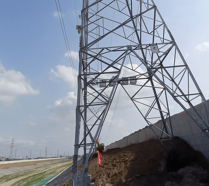 輸電線路智能北斗沉降監測系統